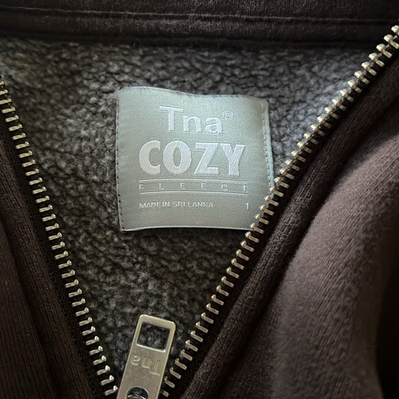 TNA COZY FLEECE BROWN SIZE 1 - Picture 3 of 4
